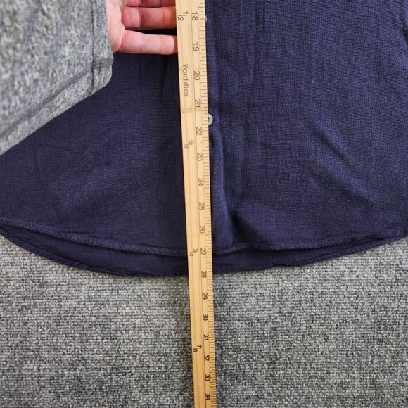 Iceberg Shirt Disney Medium Blue Long Sleeve Button Up Mickey Mouse Embroidery - Picture 4 of 16